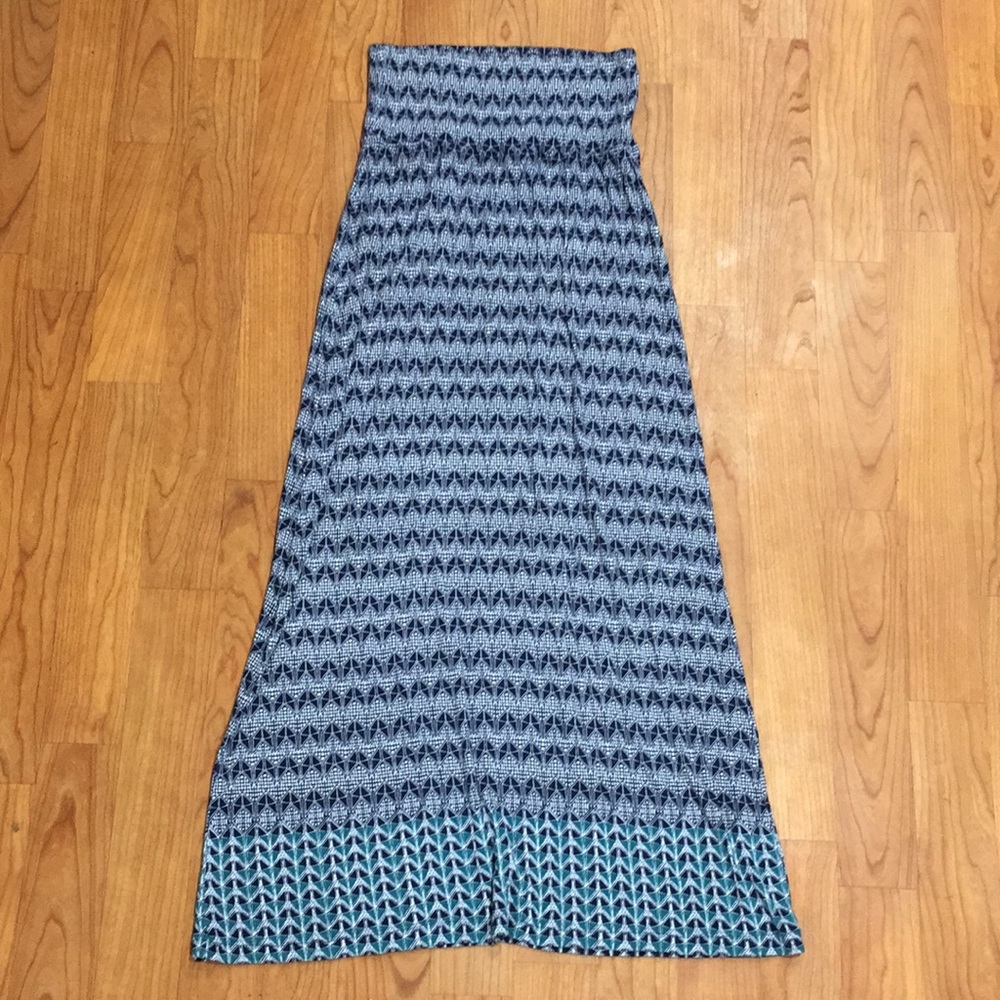 Max studio Strapless Maxi Dress